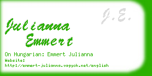 julianna emmert business card